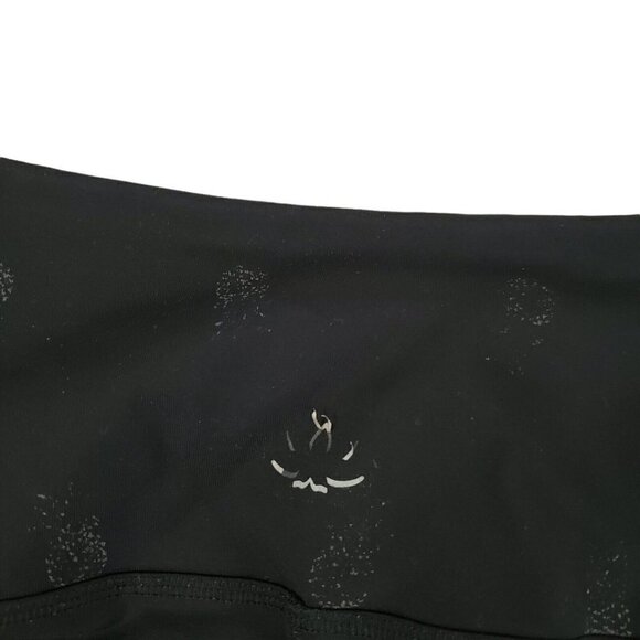 Beyond Yoga Leggings Medium Black Pineapple Print Ankle Crop Athleisure - Picture 5 of 9